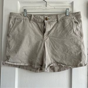 American Eagle gray shorts (18)